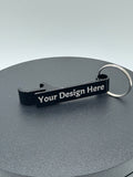 Custom Laser Engraved Keychain Bottle Opener