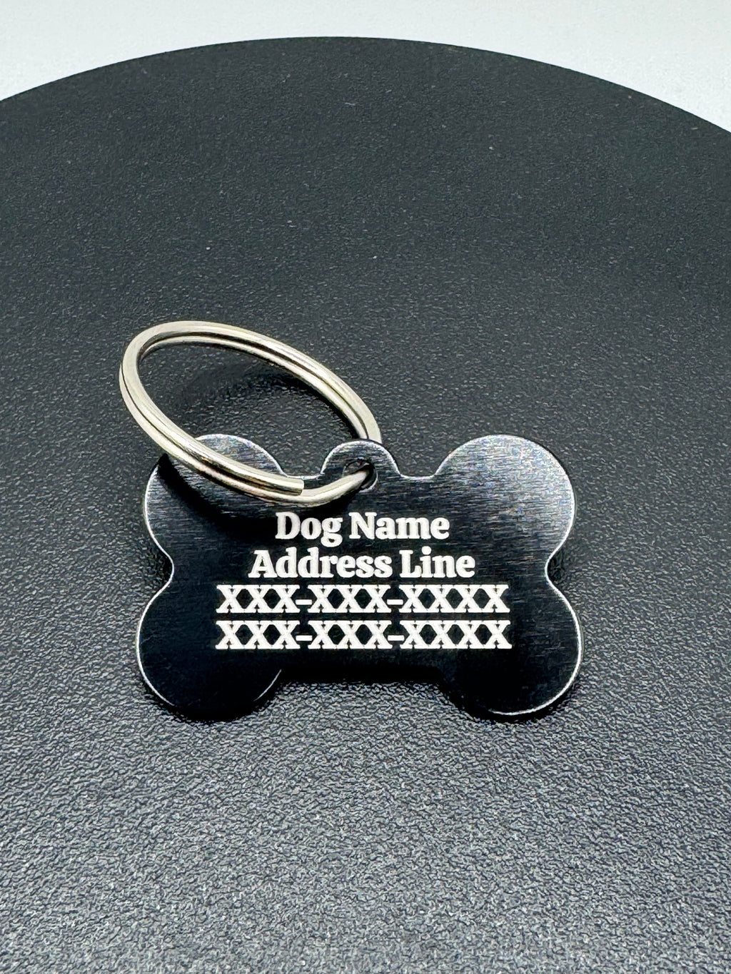 Custom Laser Engraved Dog ID Tag