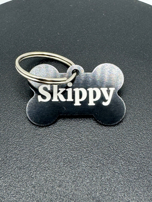 Custom Laser Engraved Dog ID Tag