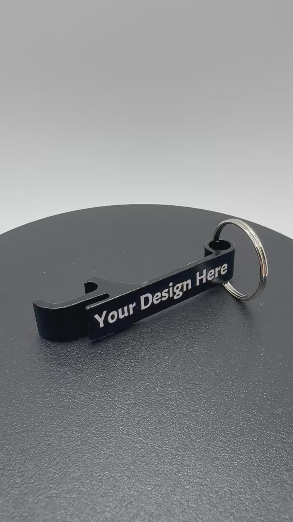 Custom Laser Engraved Keychain Bottle Opener