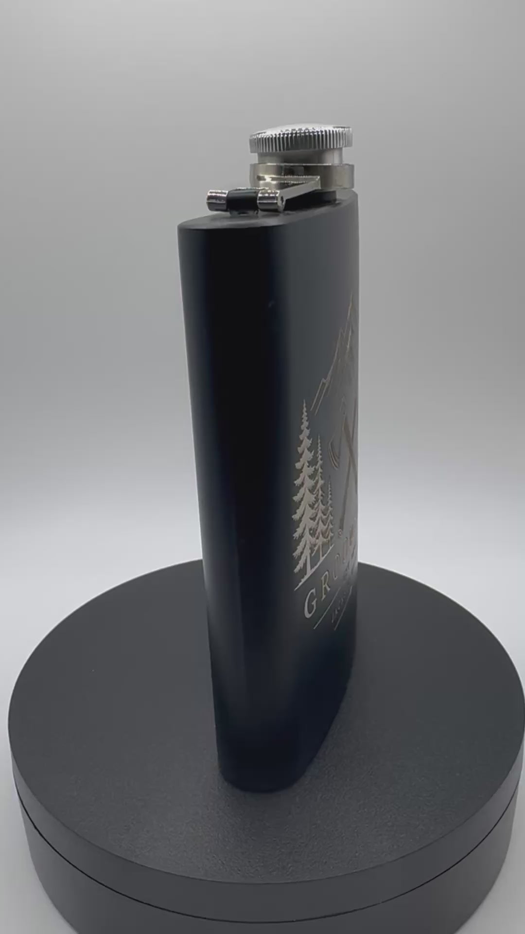 Custom Engraved Groomsman Whiskey Flask
